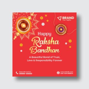 Raksha Bandhan Post Design