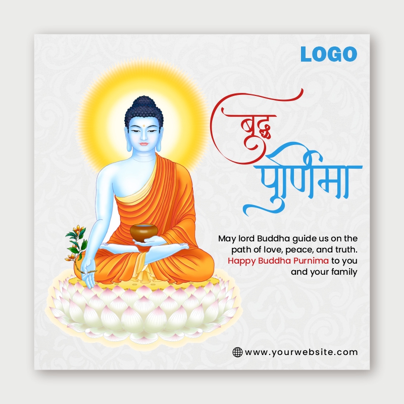 Buddha Purnima Post Design 7