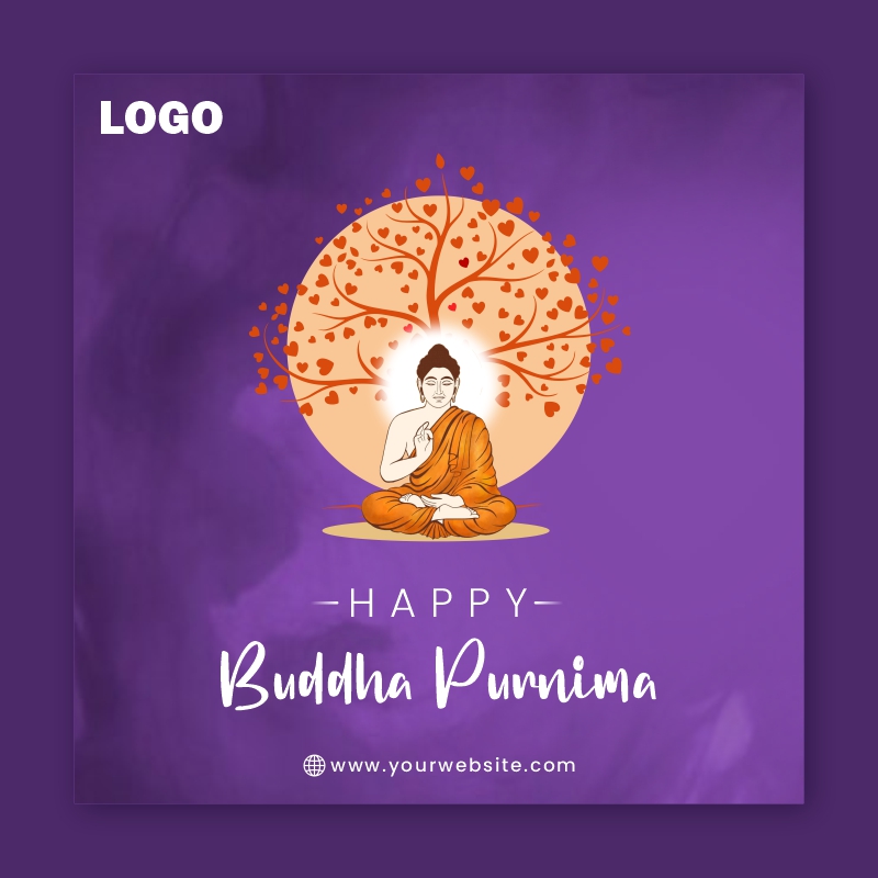 Buddha Purnima Post Design 800x800 5