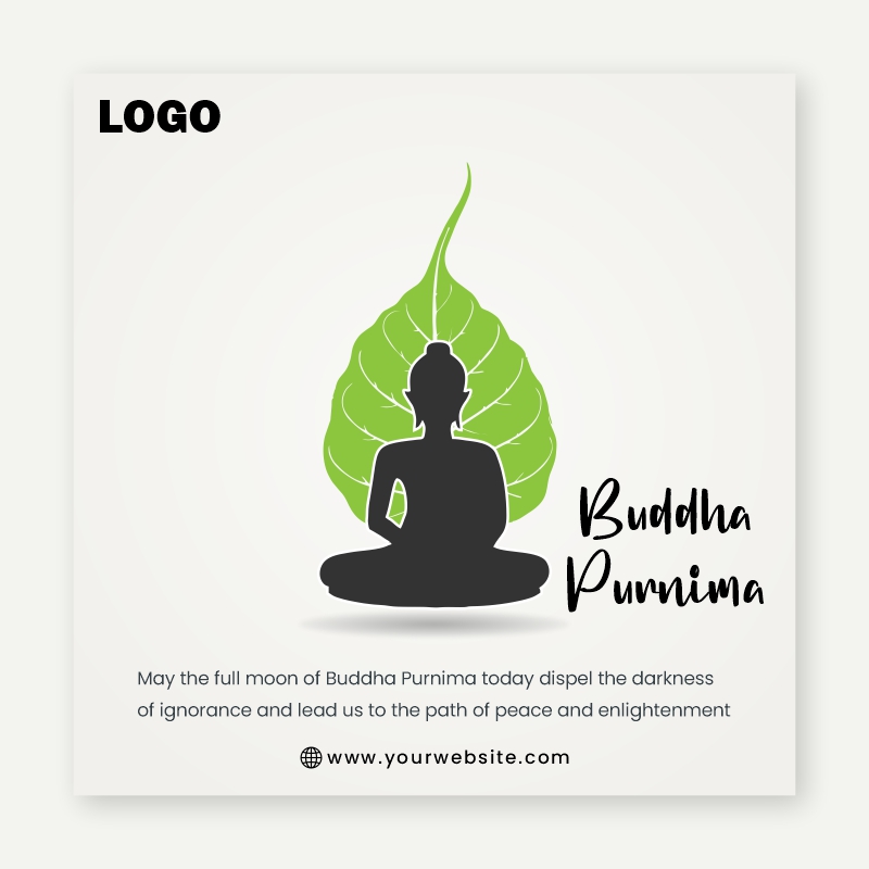 Buddha Purnima Post Design 800x800 6