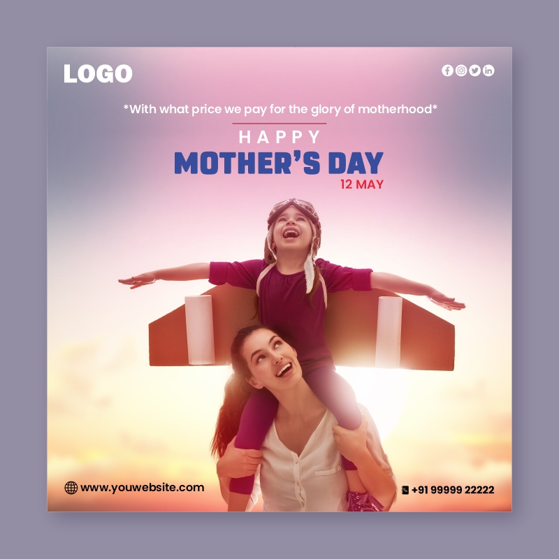 Mothers Day Post Design
