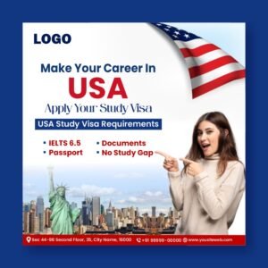 Study in USA Post Design 800x800 2