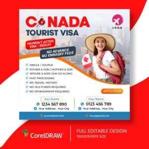Canada Tourist Visa Post Design