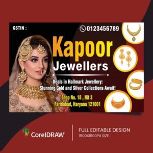 Jewellery Shop Post Coreldraw Design Corel Bazaar 1
