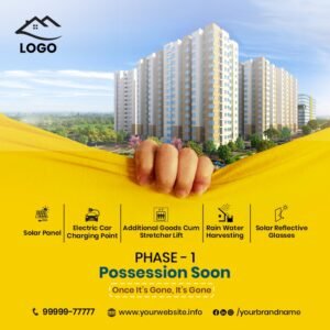 Real Estate Agemts Possession Soon Home