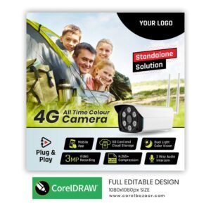 4g cctv camera Post CDR Design