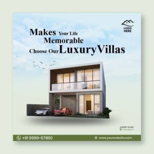 Makes your life memorable logo Post Design 1