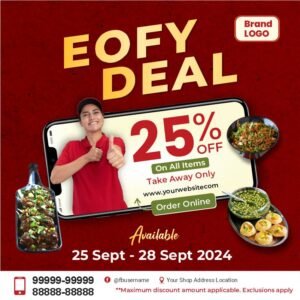 Eofy Sale Post Coreldraw Design