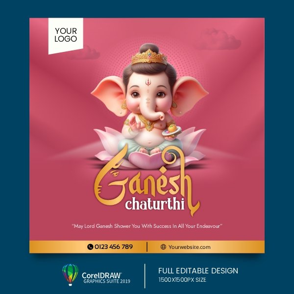 2024 Ganesh Chaturthi CDR Design